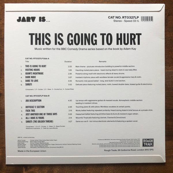 JARV IS... - This Is Going To Hurt (Original Soundtrack) | Mint (M) Mint (M)-Music History