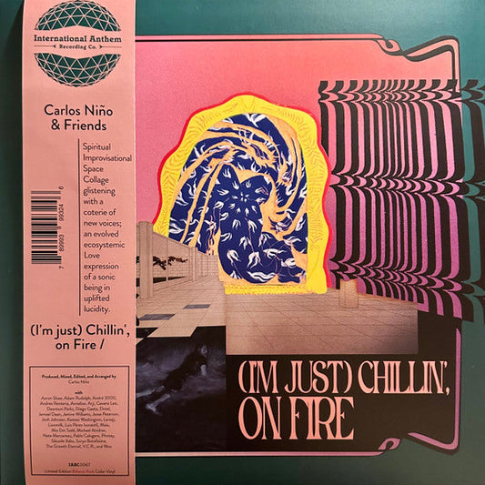 Carlos Niño & Friends - (I'm just) Chillin', on Fire (2LP Pink Vinyl) | Mint (M) Mint (M)-Music History