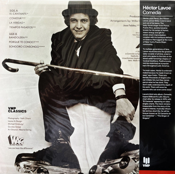 Hector Lavoe - Comedia (VMP | 180 GRAM VINYL) | Mint (M) Mint (M)-Music History
