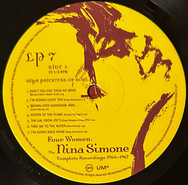 Nina Simone - Four Women: The Nina Simone Complete Recordings 1964-1967 (VINYL 4xLP Verve B0037958-01) |-Music History