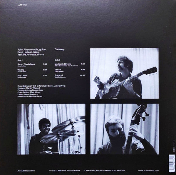 John Abercrombie, Dave Holland, Jack DeJohnette - Gateway (VINYL) |-Music History