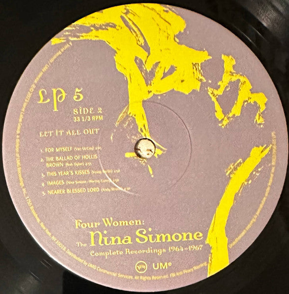 Nina Simone - Four Women: The Nina Simone Complete Recordings 1964-1967 (VINYL 4xLP Verve B0037958-01) |-Music History