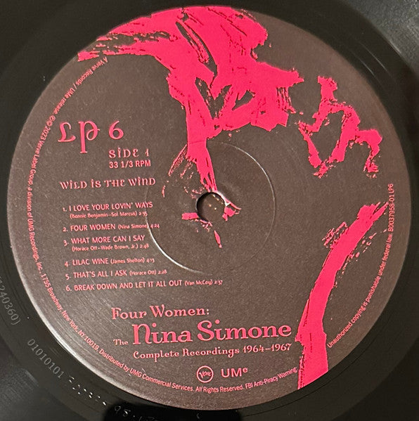 Nina Simone - Four Women: The Nina Simone Complete Recordings 1964-1967 (VINYL 4xLP Verve B0037958-01) |-Music History