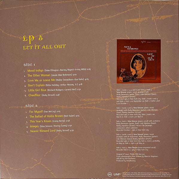 Nina Simone - Four Women: The Nina Simone Complete Recordings 1964-1967 (VINYL 4xLP Verve B0037958-01) |-Music History