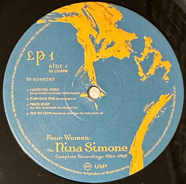 Nina Simone - Four Women: The Nina Simone Complete Recordings 1964-1967 (VINYL 4xLP Verve B0037958-01) |-Music History