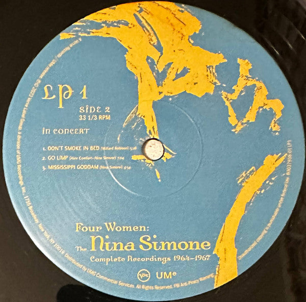 Nina Simone - Four Women: The Nina Simone Complete Recordings 1964-1967 (VINYL 4xLP Verve B0037958-01) |-Music History