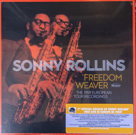 Sonny Rollins - Freedom Weaver (The 1959 European Tour Recordings) | Mint (M) Mint (M)-Music History
