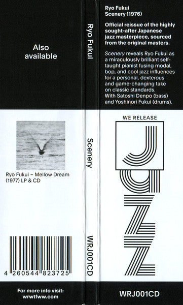 Ryo Fukui - Scenery (CD) | Mint (M) Mint (M)-Music History