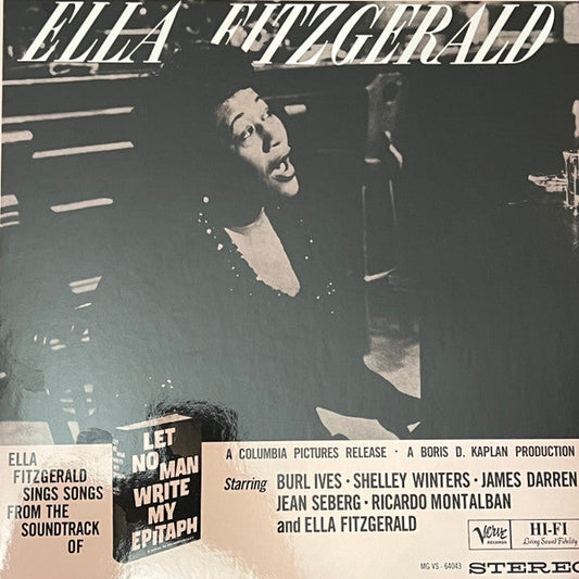 Ella Fitzgerald - Let No Man Write My Epitaph (Verve Acoustic Sounds Series) [LP] | Mint (M) Mint (M)-Music History