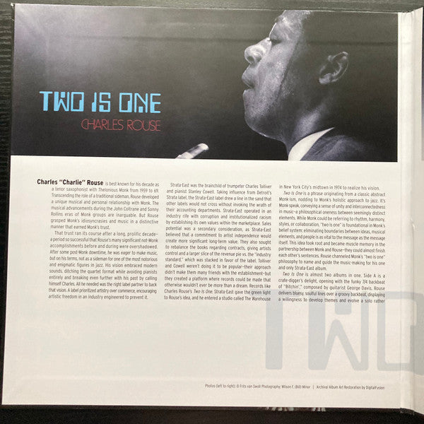 Two Is One (VINYL) |-Music History