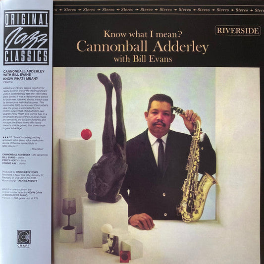 Cannonball Adderley/Bill Evans - Know What I Mean? (Original Jazz Classics Series) [LP] | Mint (M) Mint (M)-Music History