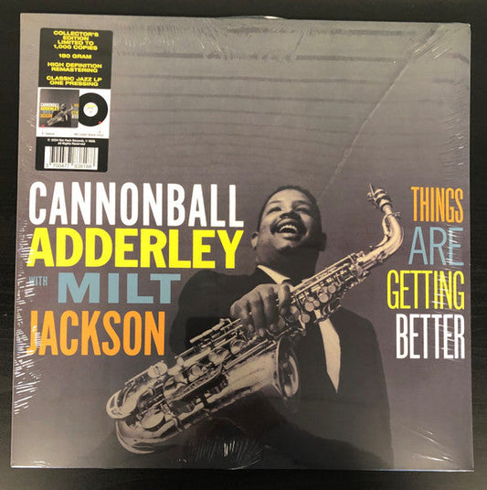 Cannonball Adderley - Things Are Getting Better (VINYL LP 180G 1000 ONLY Rat Pack BLP 12-286) | NEW-Music History
