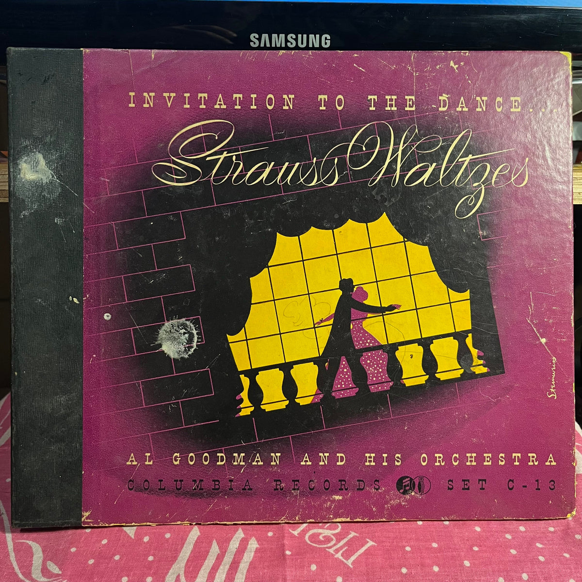 Al Goodman And His Orchestra - Strauss Waltzes In Dance Tempo *78 RPM 4X10* | Excellent (EX) Very Good (VG)-Music History