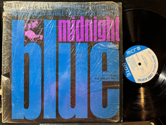 Kenny Burrell - Midnight Blue (VINYL LP Blue Note BLP 4123 1963) | Excellent (EX) Excellent+ (EX+)-Music History