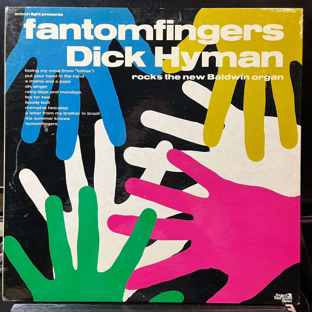 Dick Hyman - Fantomfingers (VINYL LP PROJECT 3 PR 5057 SD 1971) | USED Near Mint- (NM-) Near Mint- (NM-)-Music History