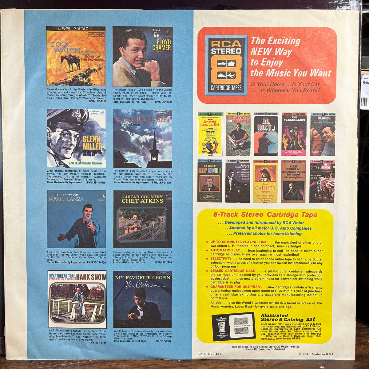 Tony Mottola - Tony Mottola Joins The Guitar Underground (VINYL) | Near Mint- (NM-) Near Mint (NM)-Music History