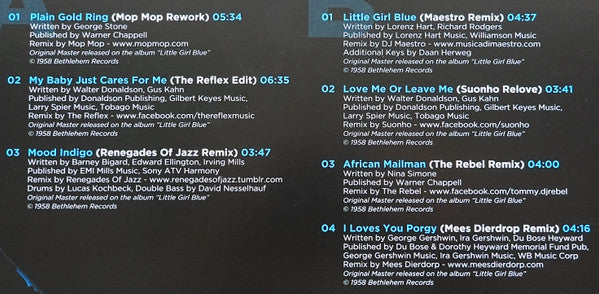 DJ Maestro - Little Girl Blue (Remixed) (2xVINYL) | Near Mint (NM) Near Mint (NM)-Music History