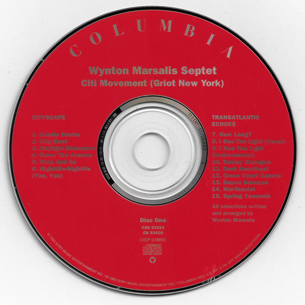 Citi Movement (Griot New York) (2xCD) | Near Mint (NM or M-)-Music History