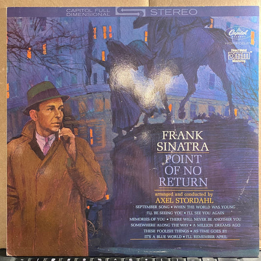 Frank Sinatra - Point Of No Return *DMM / EU PRESS* | Near Mint (NM) Excellent (EX)-Music History