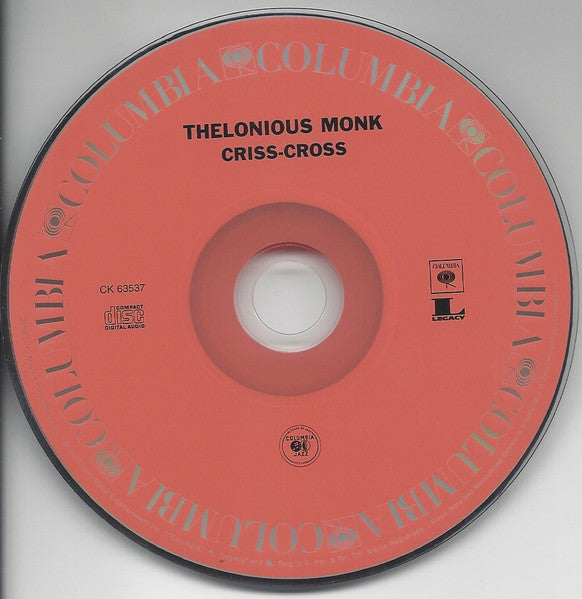 Thelonious Monk - Criss-Cross (CD) |-Music History
