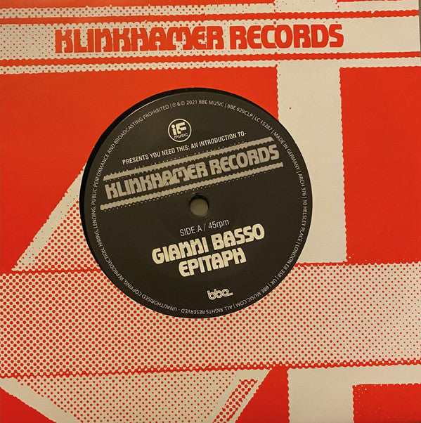 Michel Veenstra - If Music Presents You Need This: An Introduction To Klinkhamer Records | Near Mint (NM) Mint (M)-Music History
