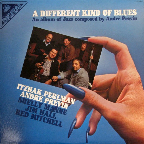 Itzhak Perlman - A Different Kind Of Blues (An Album Of Jazz Composed By André Previn) | Near Mint (NM) Near Mint (NM)-Music History