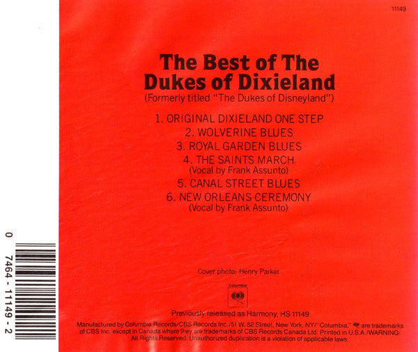 The Dukes Of Dixieland - The Best Of The Dukes Of Dixieland (CD) | Near Mint (NM) Excellent+ (EX+)-Music History