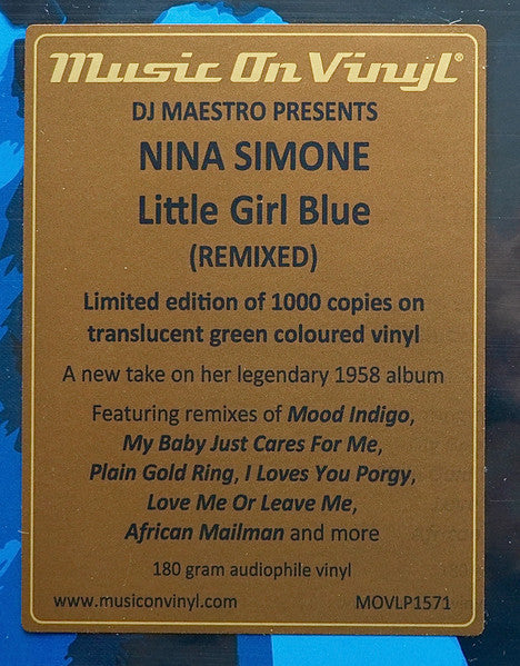 DJ Maestro - Little Girl Blue (Remixed) (2xVINYL) | Near Mint (NM) Near Mint (NM)-Music History