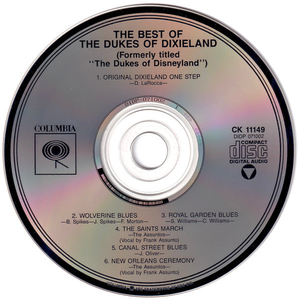 The Dukes Of Dixieland - The Best Of The Dukes Of Dixieland (CD) | Near Mint (NM) Excellent+ (EX+)-Music History