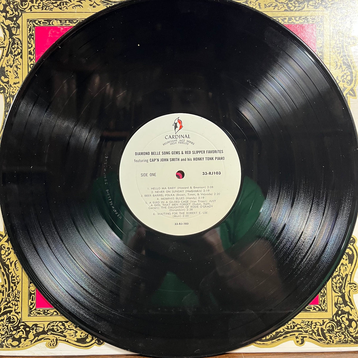 CAP'N JOHN SMITH - *SIGNED* Diamond Belle Songs Gems & Red Slipper Favorites (VINYL) | Near Mint (NM or M-)-Music History