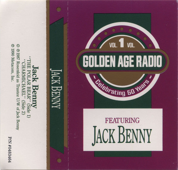 Jack Benny - Golden Age Radio Vol. 1 *CASSETTE* | Near Mint (NM) Near Mint (NM)-Music History