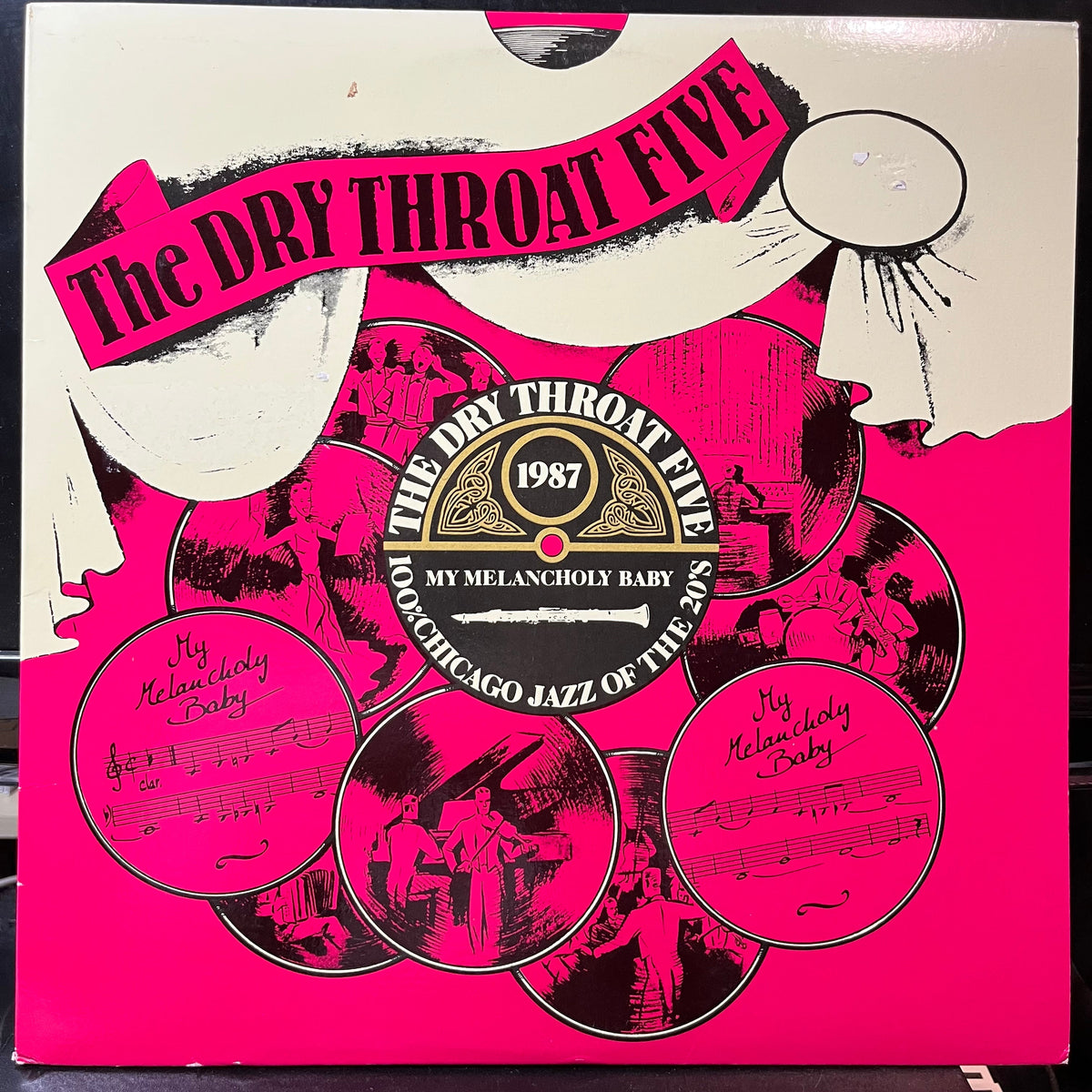 The Dry Throat Five - My Melancholy Baby (VINYL LP STOMP OFF SOS 1151 1988) | USED Near Mint (NM or M-) Near Mint (NM)-Music History