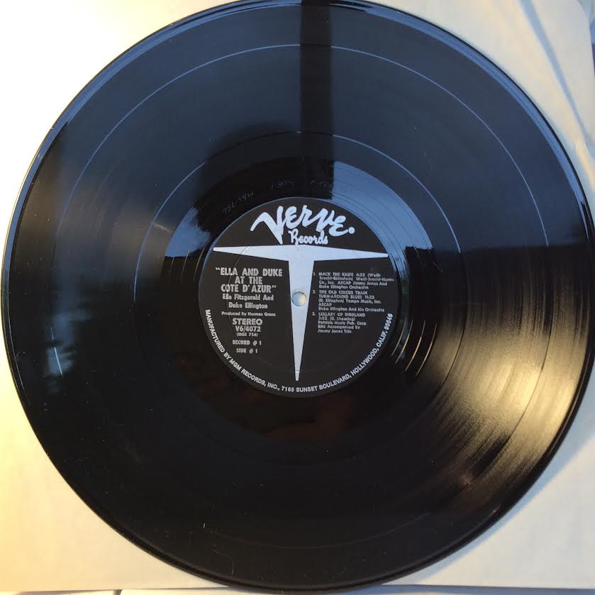 Ella Fitzgerald - Ella & Duke At The Côte D'Azur (2xVINYL) | Near Mint (NM or M-)-Music History
