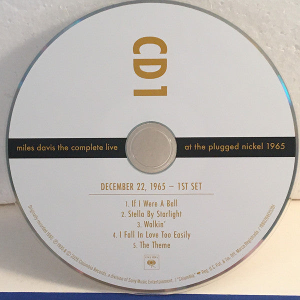 Miles Davis - The Complete Live At The Plugged Nickel 1965 (8x CD BOX SET WITH BOOKLET) | Near Mint (NM) Near Mint (NM)-Music History