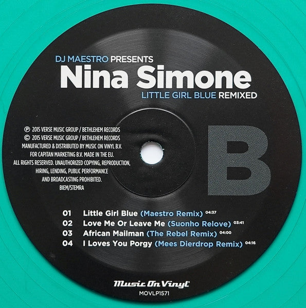 DJ Maestro - Little Girl Blue (Remixed) (2xVINYL) | Near Mint (NM) Near Mint (NM)-Music History