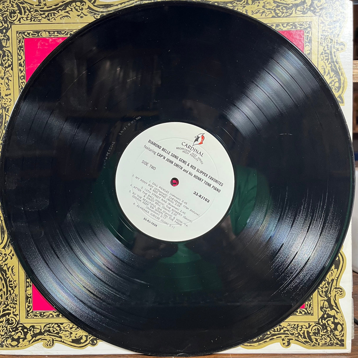 CAP'N JOHN SMITH - *SIGNED* Diamond Belle Songs Gems & Red Slipper Favorites (VINYL) | Near Mint (NM or M-)-Music History
