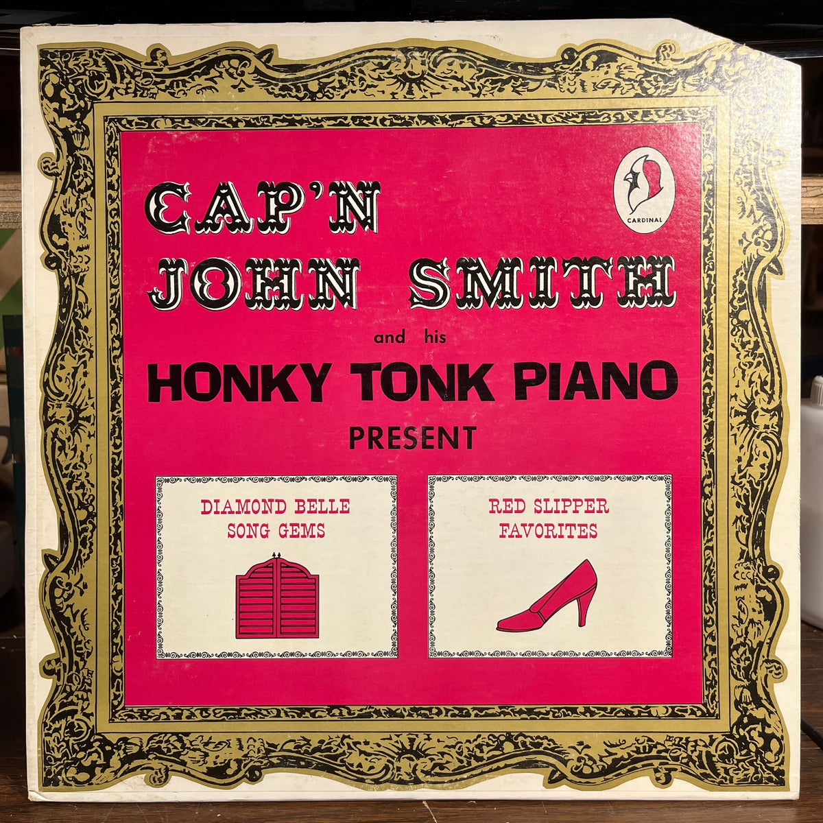 CAP'N JOHN SMITH - *SIGNED* Diamond Belle Songs Gems & Red Slipper Favorites (VINYL) | Near Mint (NM or M-)-Music History