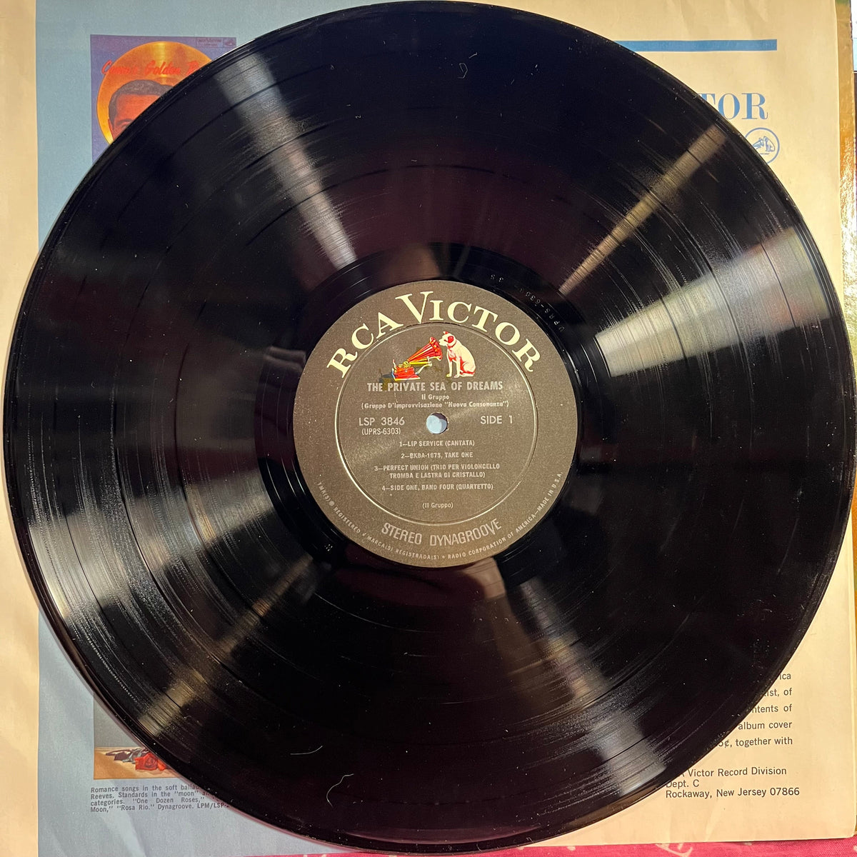 Gruppo di Improvvisazione Nuova Consonanza - The Private Sea Of Dreams | Near Mint (NM) Excellent (EX)-Music History