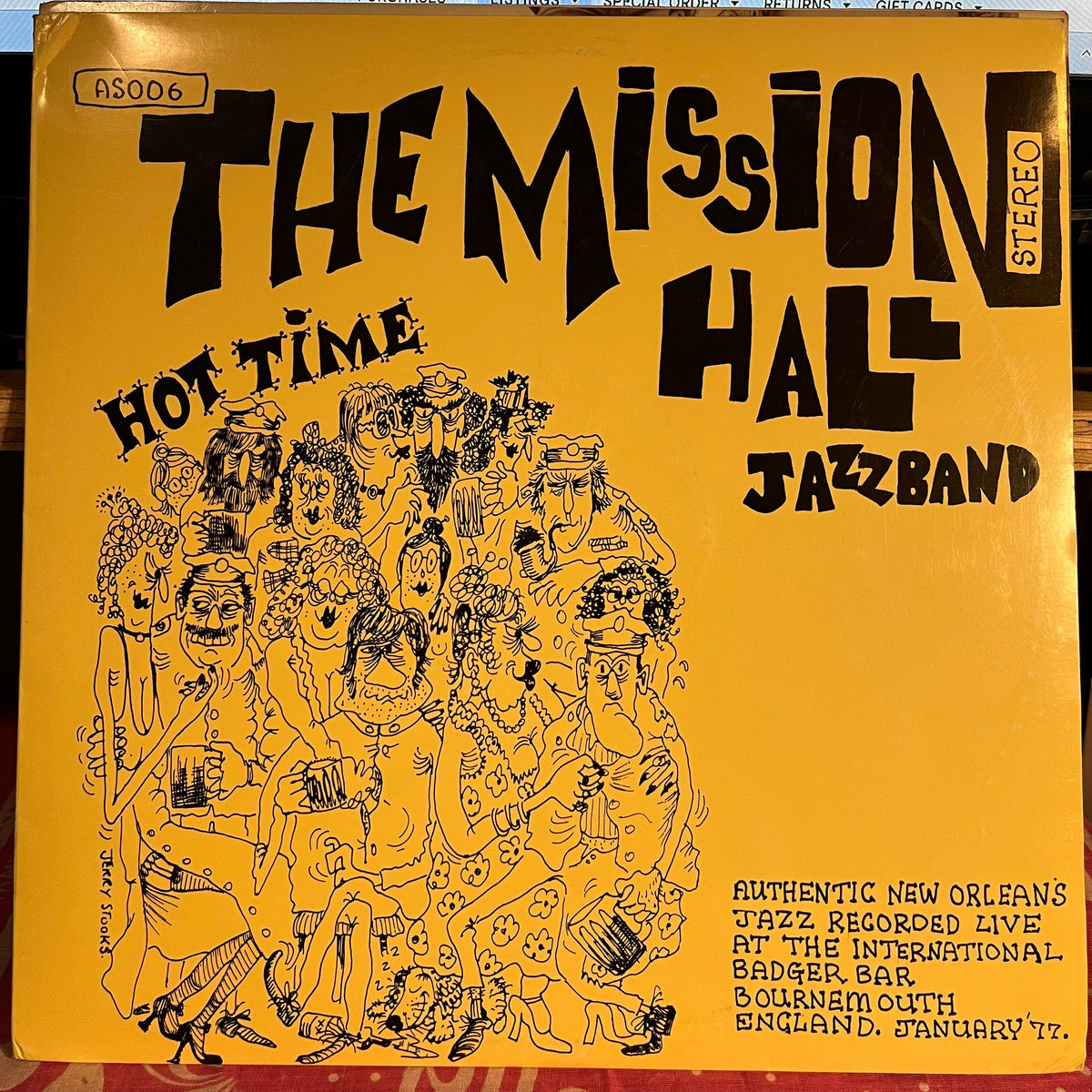 The Mission Hall Jazz Band - Hot Time | Near Mint (NM) Near Mint (NM)-Music History