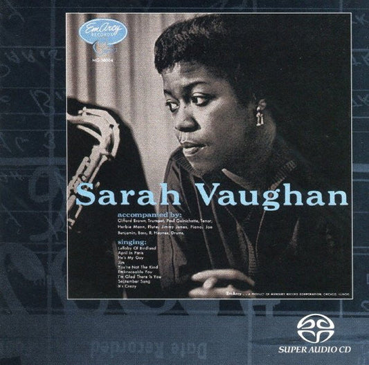 Sarah Vaughan - Sarah Vaughan (SACD) | Near Mint (NM) Near Mint (NM)-Music History