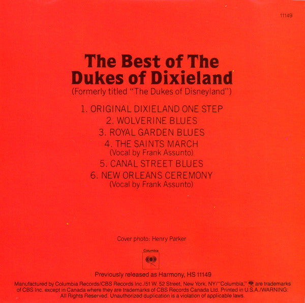 The Dukes Of Dixieland - The Best Of The Dukes Of Dixieland (CD) | Near Mint (NM) Excellent+ (EX+)-Music History