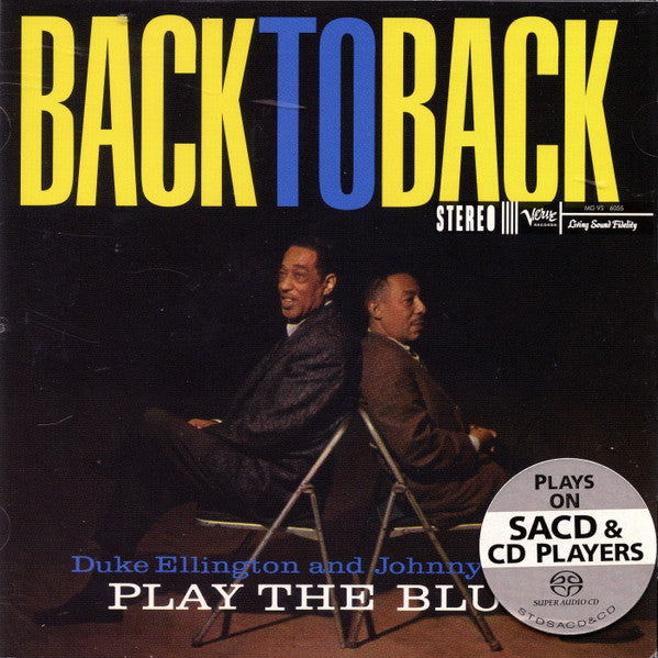 Duke Ellington - Back To Back (Duke Ellington And Johnny Hodges Play The Blues) (SACD) | Near Mint (NM) Near Mint (NM)-Music History