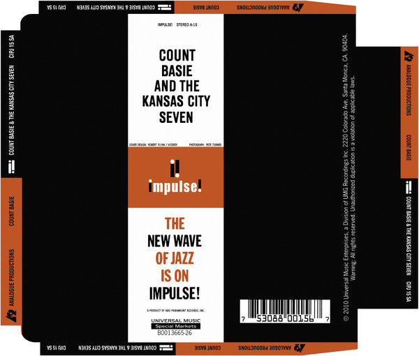 Count Basie And The Kansas City Seven - Count Basie And The Kansas City 7 (SACD) | Near Mint (NM or M-)-Music History