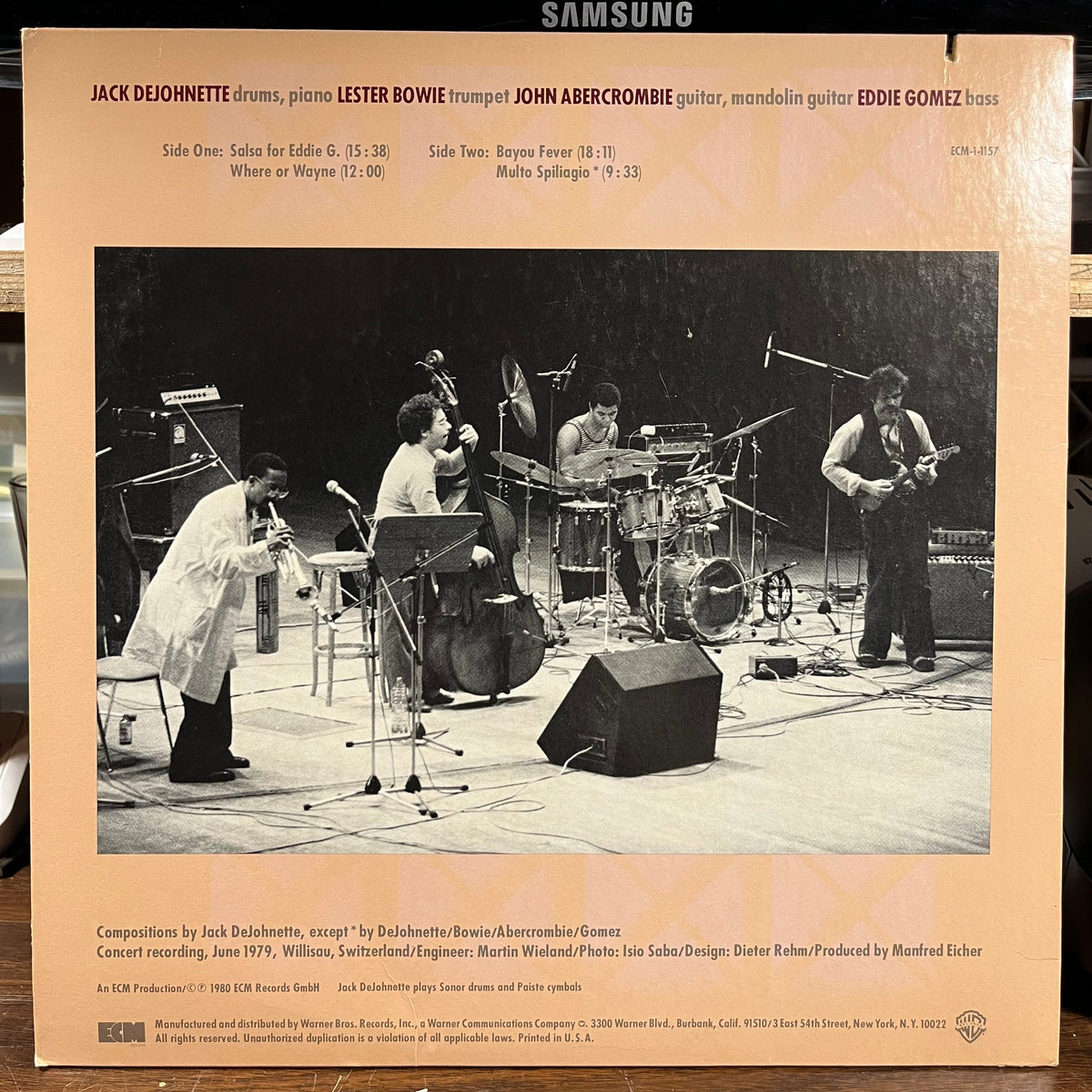 Jack DeJohnette - New Directions In Europe (VINYL) | Near Mint (NM) Near Mint (NM)-Music History