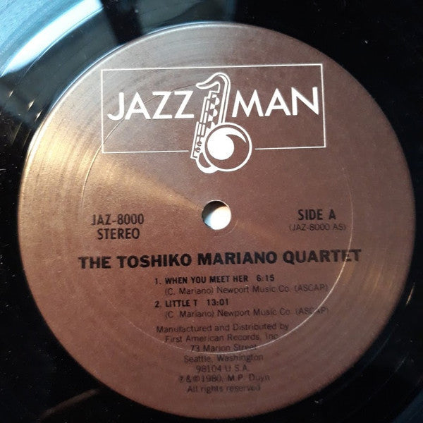 Toshiko Mariano Quartet - Toshiko Mariano Quartet | Near Mint (NM) Near Mint (NM)-Music History