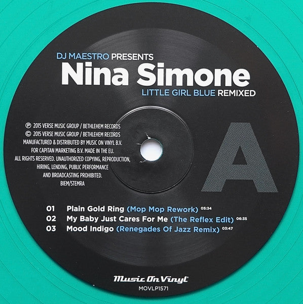DJ Maestro - Little Girl Blue (Remixed) (2xVINYL) | Near Mint (NM) Near Mint (NM)-Music History