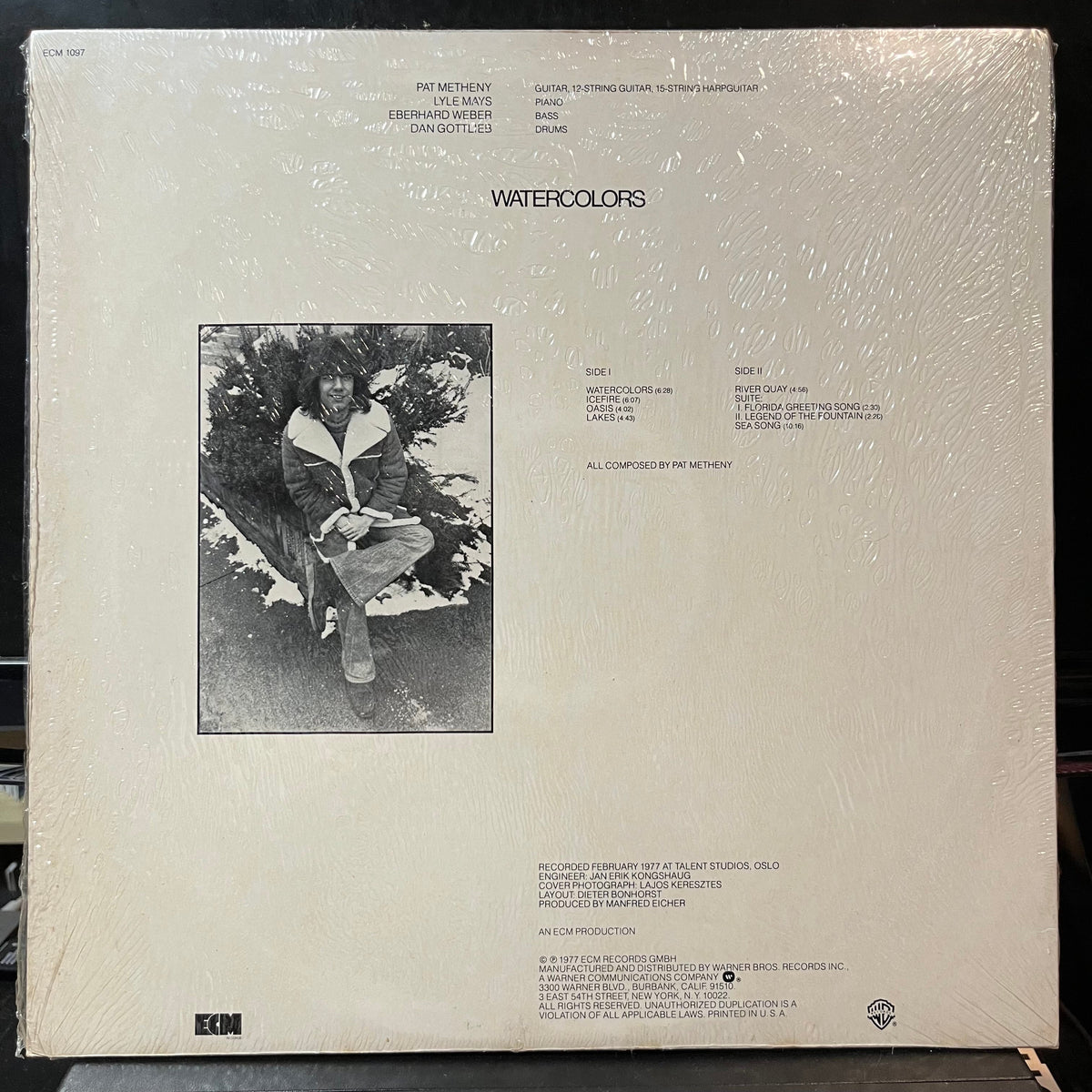Pat Metheny - Watercolors (VINYL LP ECM ECM 1097 1979) | USED Near Mint (NM or M-) Near Mint (NM)-Music History