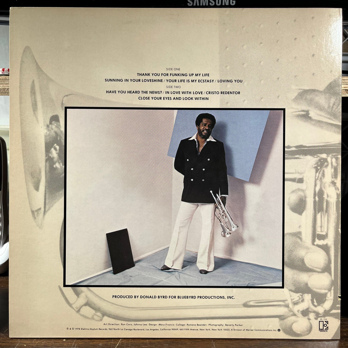 Donald Byrd - Thank You … For F.U.M.L. (Funking Up My Life) (LP) | Near Mint (NM) Near Mint (NM)-Music History