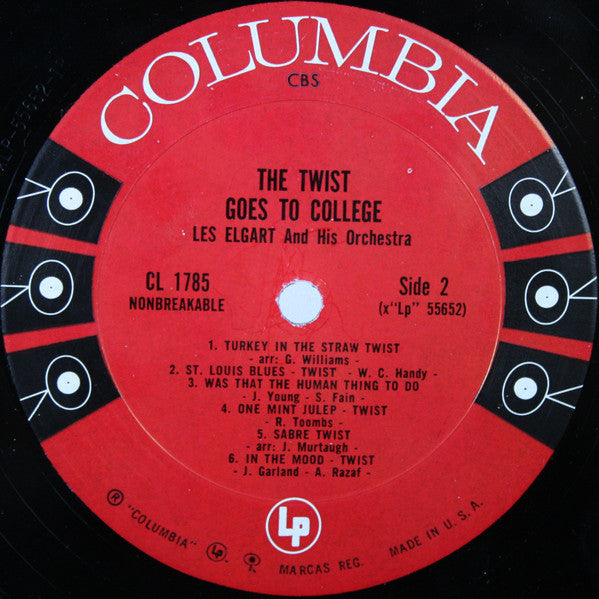 Les Elgart And His Orchestra - The Twist Goes To College | Very Good Plus (VG+) Near Mint (NM)-Music History