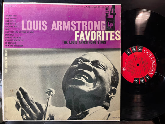 Louis Armstrong - Louis Armstrong Favorites Volume 4 (VINYL LP) | Excellent (EX) Excellent+ (EX+)-Music History